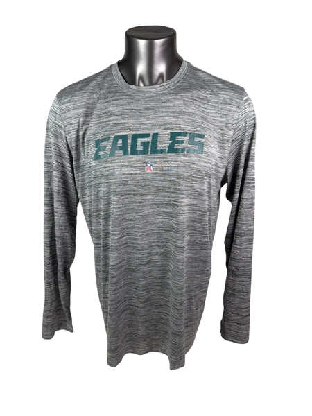 PHILADELPHIA EAGLES TEAM ISSUED NIKE DRI-FIT LONG-SLEEVE SHIRT ADULT XL