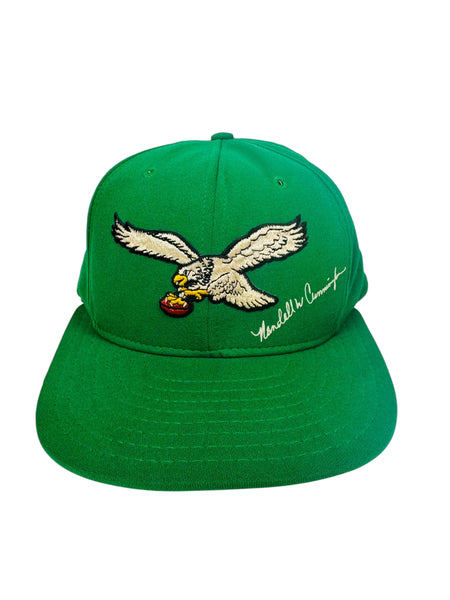 RANDALL CUNNINGHAM PHILADELPHIA EAGLES VINTAGE 1990'S AJD SNAPBACK ADULT HAT