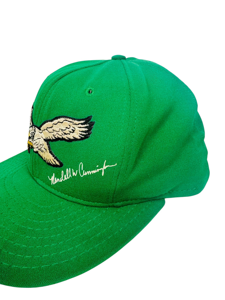 RANDALL CUNNINGHAM PHILADELPHIA EAGLES VINTAGE 1990'S AJD SNAPBACK ADULT HAT