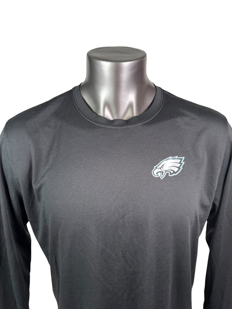 PHILADELPHIA EAGLES TEAM ISSUED NIKE DRI-FIT LONG-SLEEVE SHIRT ADULT XL