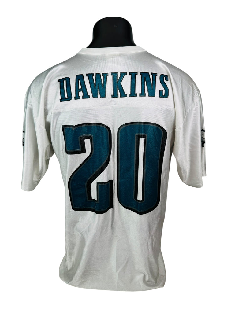 BRIAN DAWKINS PHILADELPHIA EAGLES VINTAGE 2000'S NFL ADULT JERSEY LARGE