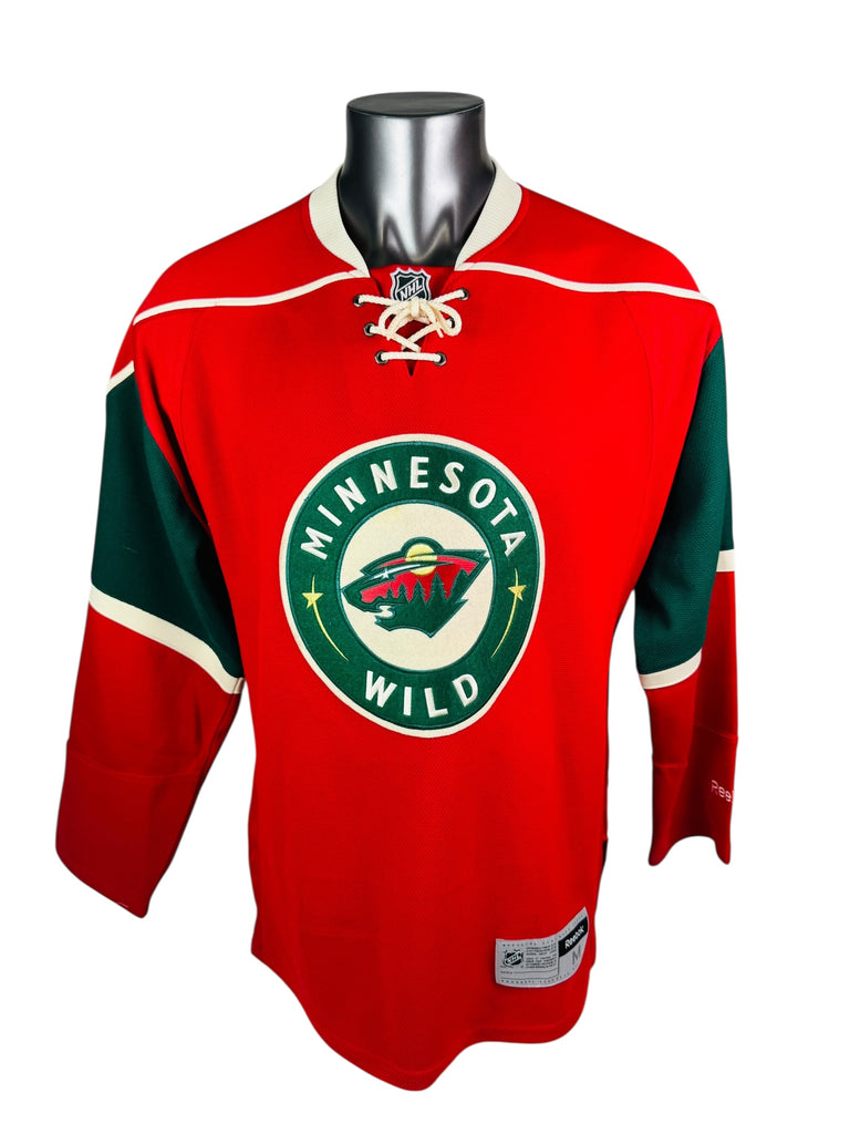 MINNESOTA WILD VINTAGE 2000'S AUTHENTIC REEBOK JERSEY ADULT MEDIUM