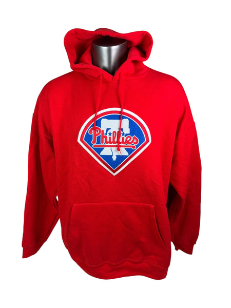 PHILADELPHIA PHILLIES VINTAGE 2009 WORLD SERIES CHAMPIONS MAJESTIC HOODIE SWEATSHIRT ADULT 2XL