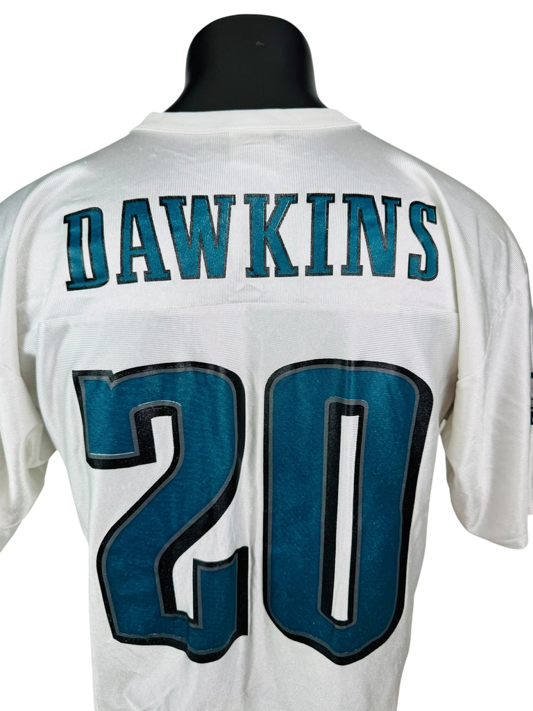 BRIAN DAWKINS PHILADELPHIA EAGLES VINTAGE 2000'S NFL ADULT JERSEY LARGE