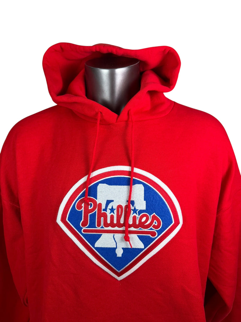 PHILADELPHIA PHILLIES VINTAGE 2009 WORLD SERIES CHAMPIONS MAJESTIC HOODIE SWEATSHIRT ADULT 2XL
