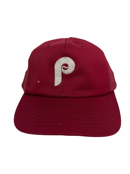 PHILADELPHIA PHILLIES VINTAGE 1980'S TWINS MESH SNAPBACK ADULT HAT