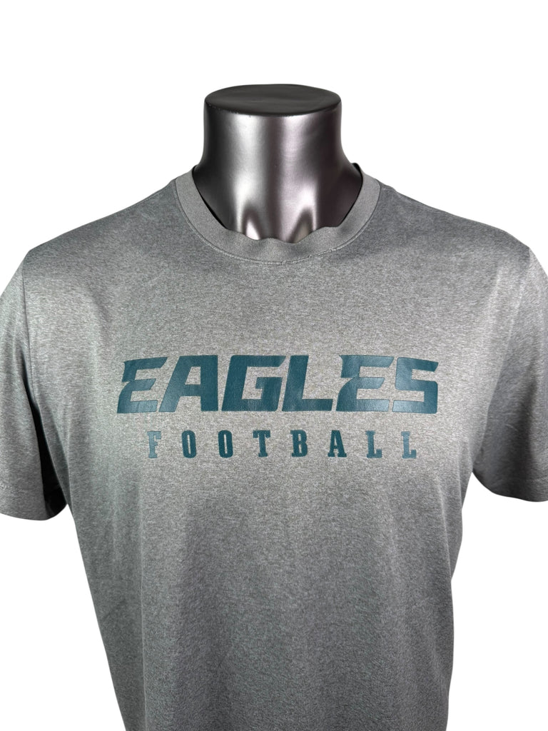 PHILADELPHIA EAGLES TEAM ISSUED CRUCIAL CATCH CANCER NIKE DRI-FIT T-SHIRT ADULT XL