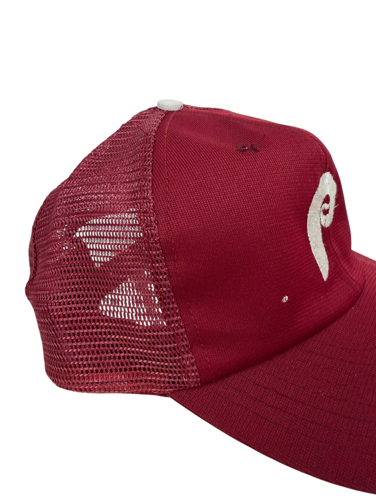 PHILADELPHIA PHILLIES VINTAGE 1980'S TWINS MESH SNAPBACK ADULT HAT