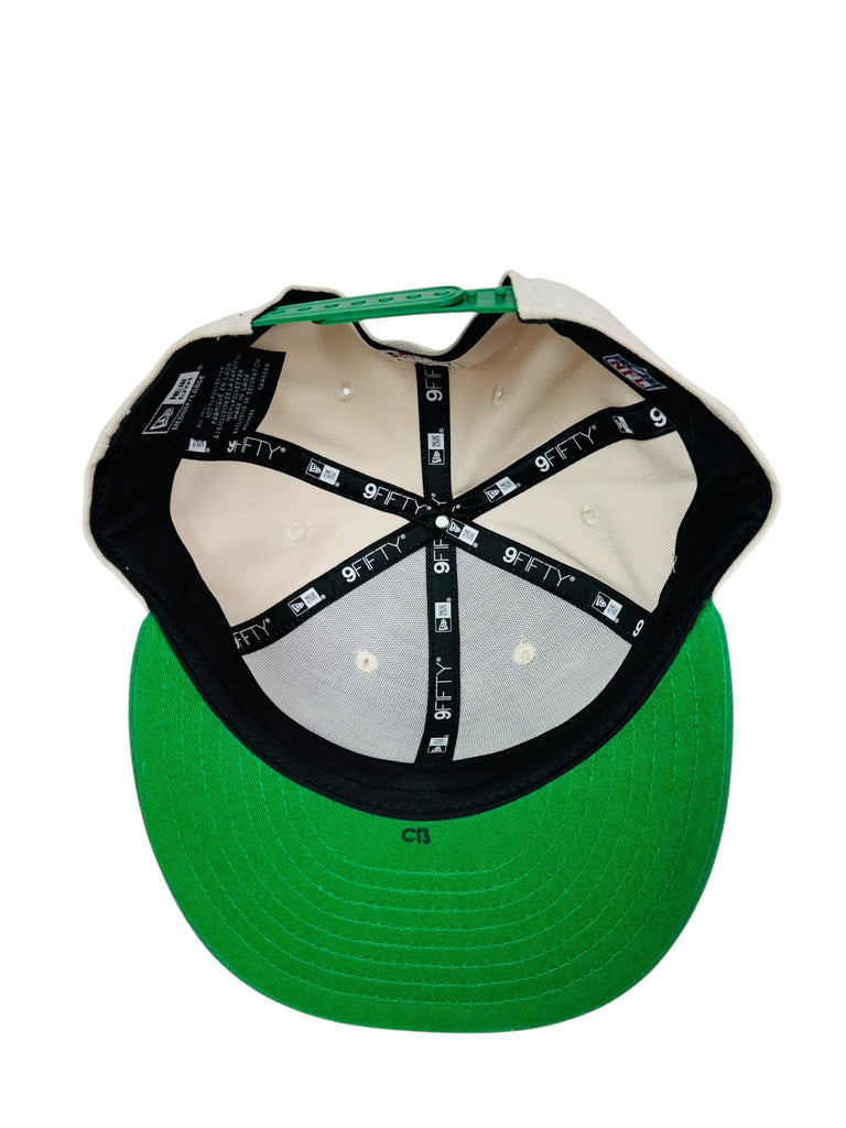 PHILADELPHIA EAGLES TEAM ISSUED KELLY GREEN NEW ERA SNAPBACK ADULT HAT
