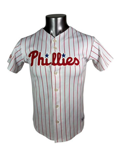 RYAN HOWARD PHILADELPHIA PHILLIES VINTAGE 2000'S MAJESTIC JERSEY YOUTH LARGE