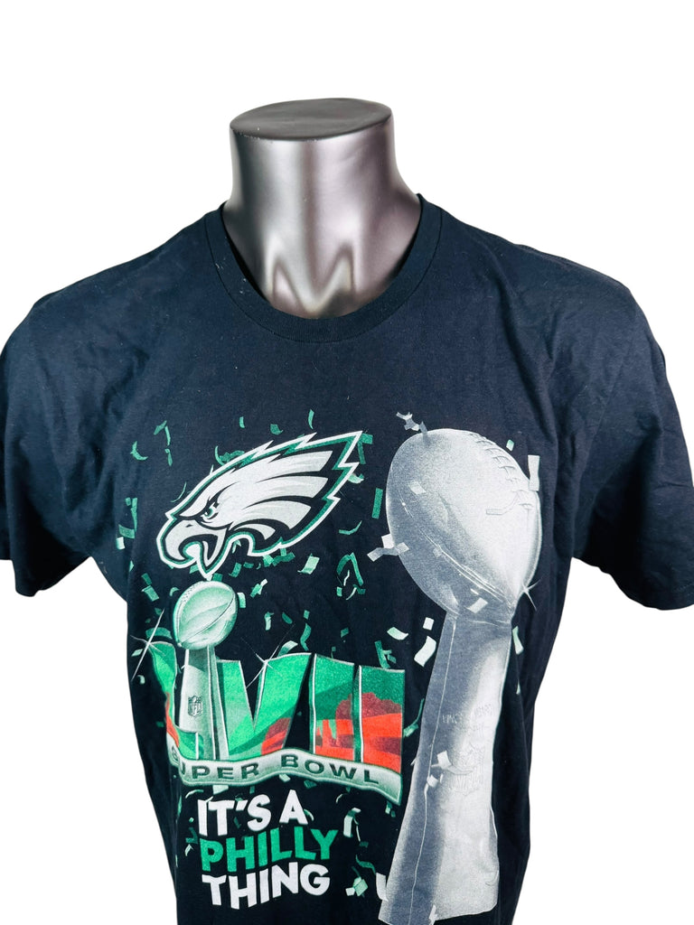 PHILADELPHIA EAGLES SUPER BOWL LVII PHILLY THING T-SHIRT ADULT XL