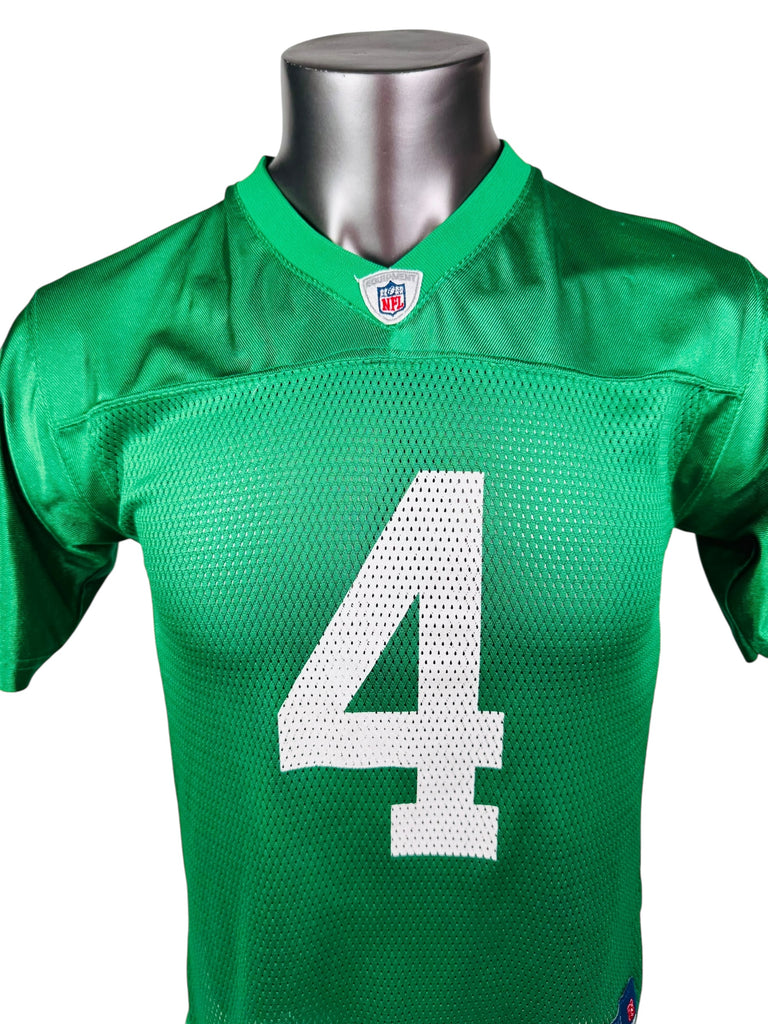KEVIN KOLB PHILADELPHIA EAGLES VINTAGE 2010 50TH ANNIVERSARY KELLY GREEN REEBOK JERSEY YOUTH LARGE