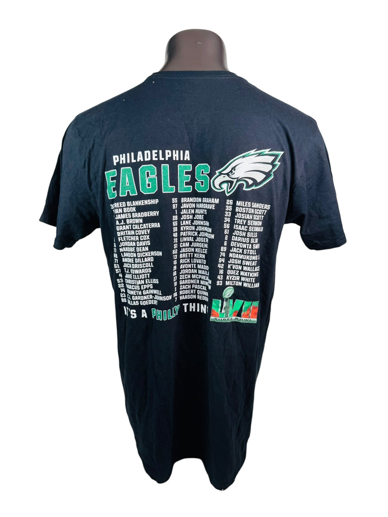 PHILADELPHIA EAGLES SUPER BOWL LVII PHILLY THING T-SHIRT ADULT XL