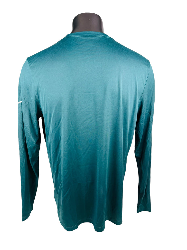 PHILADELPHIA EAGLES TEAM ISSUED NIKE DRI-FIT LONG-SLEEVE SHIRT ADULT XL