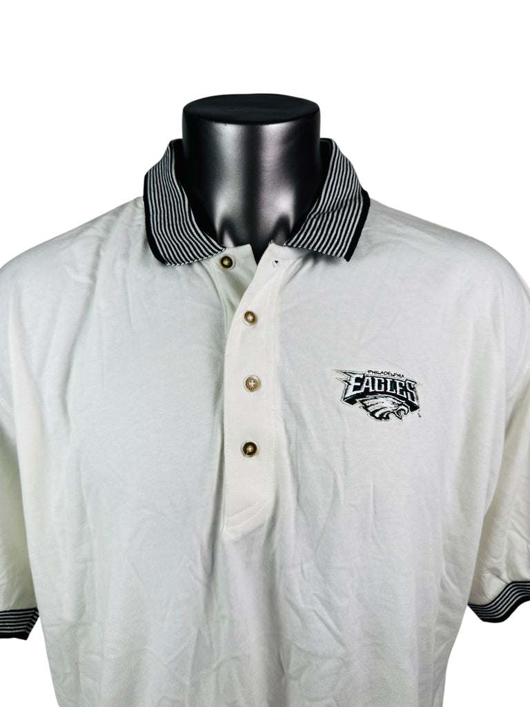 PHILADELPHIA EAGLES VINTAGE 1990'S PRO LINE GOLF SHIRT ADULT XL