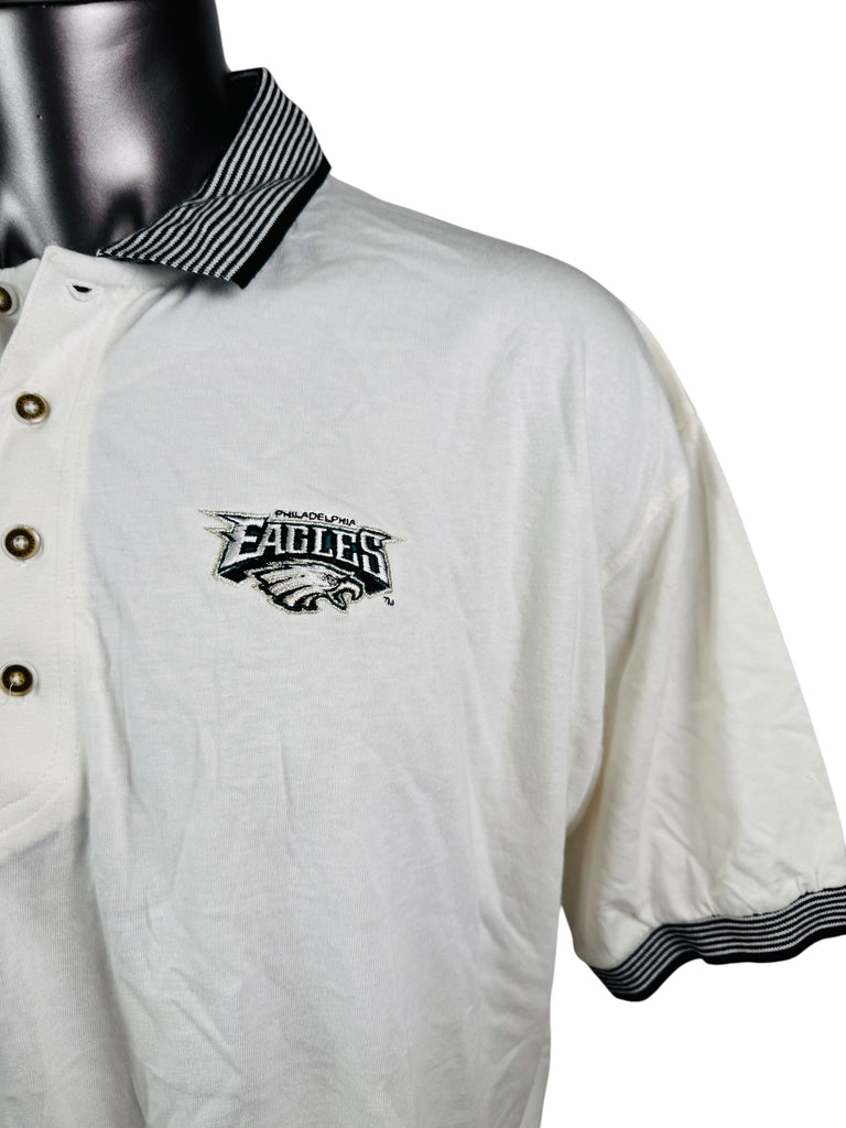 PHILADELPHIA EAGLES VINTAGE 1990'S PRO LINE GOLF SHIRT ADULT XL