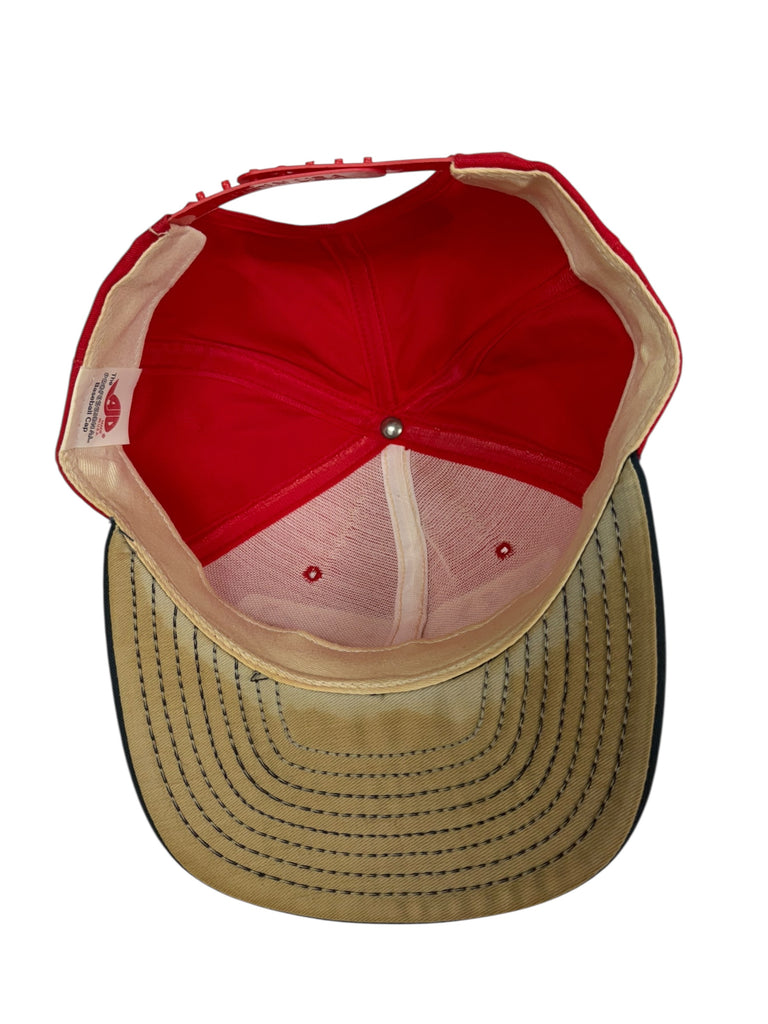 LENNY DYKSTRA PHILADELPHIA PHILLIES VINTAGE 1990'S AJD SNAPBACK ADULT HAT