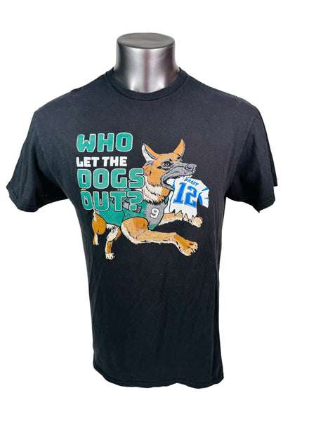 PHILADELPHIA EAGLES 2017 UNDERDOGS FOLES BRADY 2017 SUPER BOWL LII T-SHIRT ADULT LARGE
