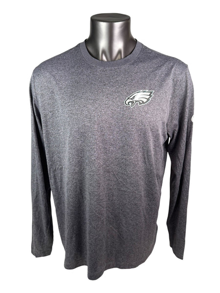 PHILADELPHIA EAGLES TEAM ISSUED NIKE DRI-FIT LONG-SLEEVE SHIRT ADULT XL