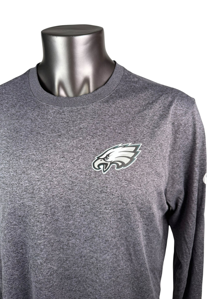 PHILADELPHIA EAGLES TEAM ISSUED NIKE DRI-FIT LONG-SLEEVE SHIRT ADULT XL