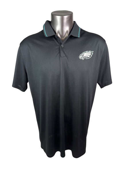 PHILADELPHIA EAGLES TEAM ISSUED NIKE DRI-FIT GOLF SHIRT ADULT XL