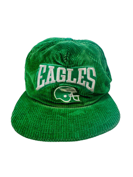 PHILADELPHIA EAGLES VINTAGE 1980'S NEW ERA CORDUROY SNAPBACK ADULT HAT