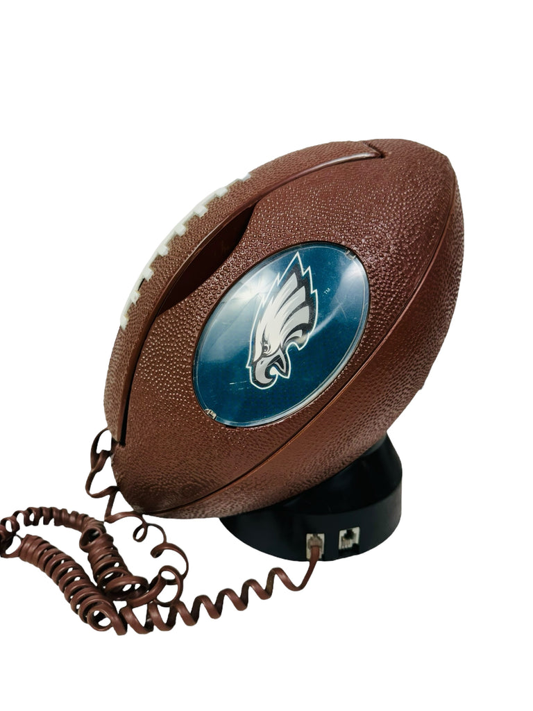 PHILADELPHIA EAGLES VINTAGE 2000'S FOOTBALL LAN DIAL PHONE MAN CAVE