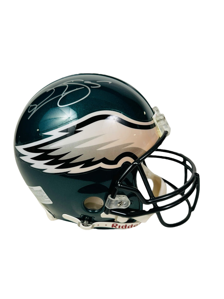 DONOVAN MCNABB PHILADELPHIA EAGLES AUTHENTIC SIGNED RIDDELL FULL-SIZED HELMET