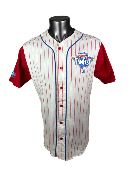 PHILADELPHIA PHILLIES VINTAGE 1996 ALL-STAR GAME FANFEST MAJESTIC JERSEY ADULT LARGE