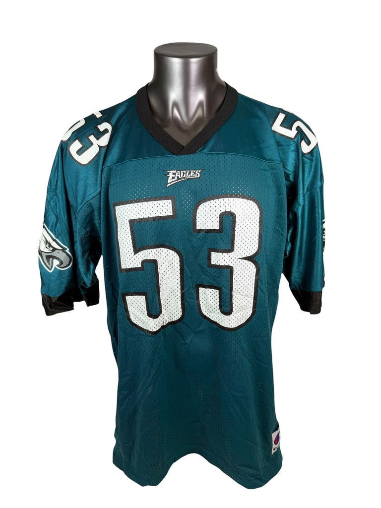 HUGH DOUGLAS PHILADELPHIA EAGLES VINTAGE 1990'S  CHAMPION JERSEY ADULT 48