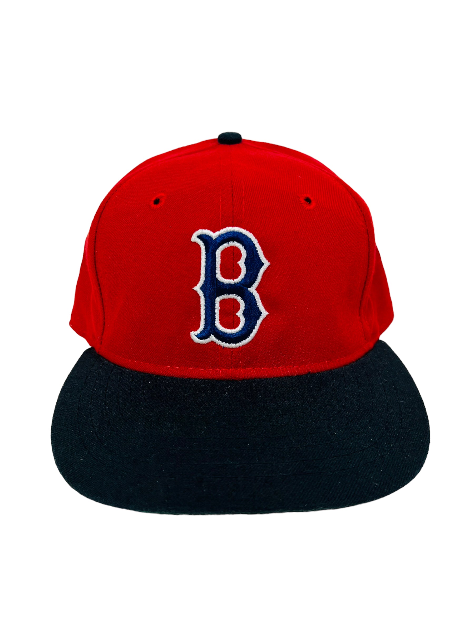 BOSTON RED SOX VINTAGE 1990'S ROMAN FITTED ADULT HAT 7 1/4 - Bucks