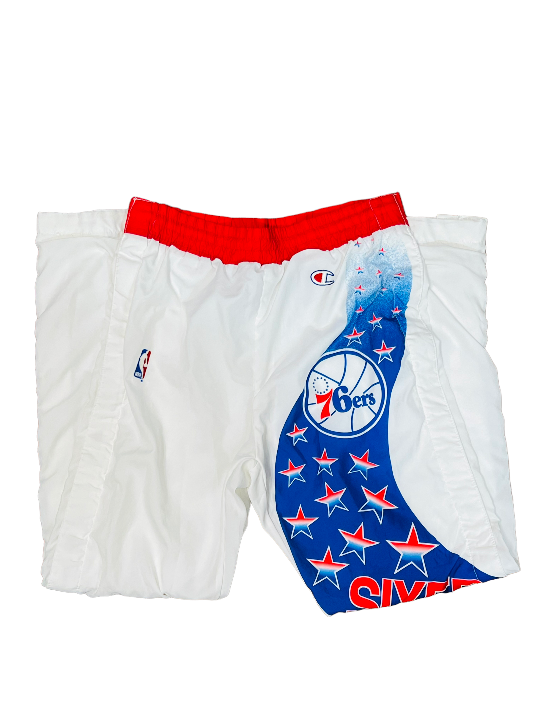 PHILADELPHIA SIXERS VINTAGE 1990'S CHAMPION WARM-UP PANTS ADULT PHILADELPHIA SIXERS VINTAGE 1990'S CHAMPION WARM-UP PANTS ADULT