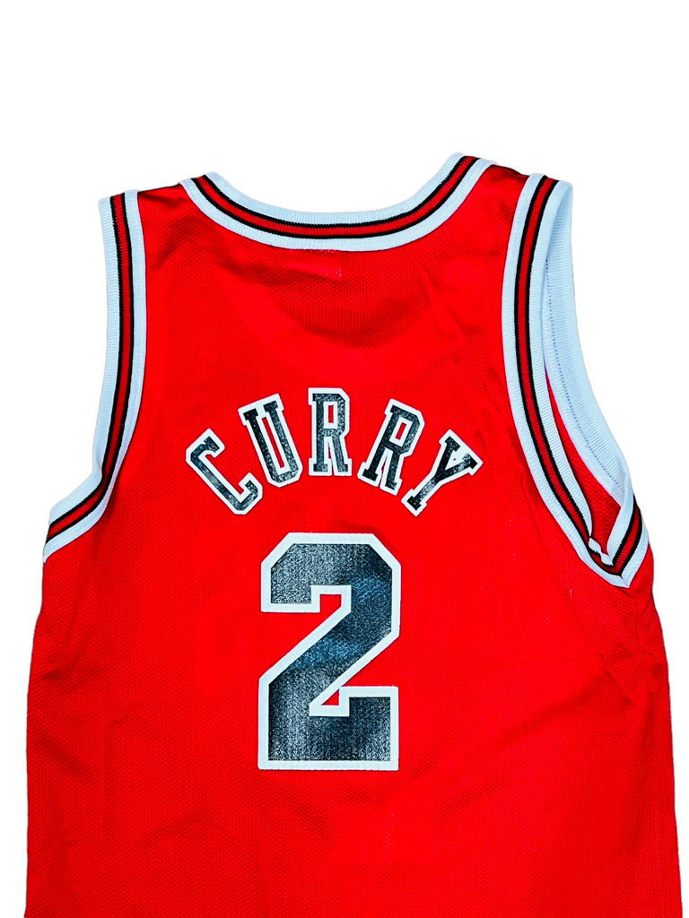 EDDIE CURRY CHICAGO BULLS VINTAGE 2000'S CHAMPION JERSEY YOUTH SMALL