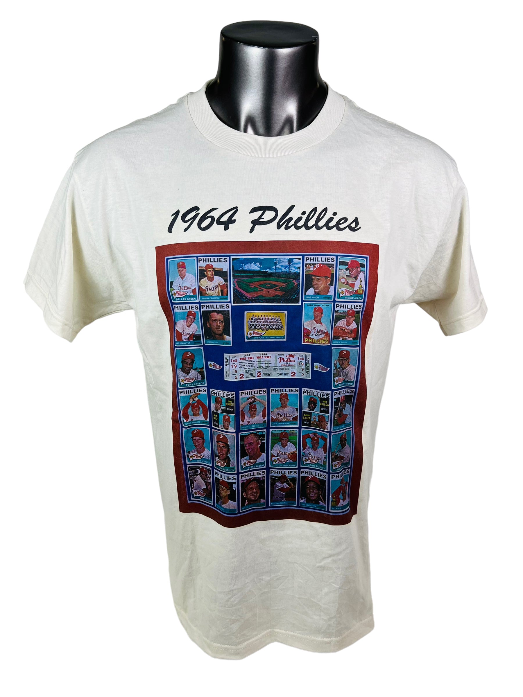 GREG LUZINSKI PHILADELPHIA PHILLIES RETRO MLB AUTHENTIC MITCHELL & NES -  Bucks County Baseball Co.