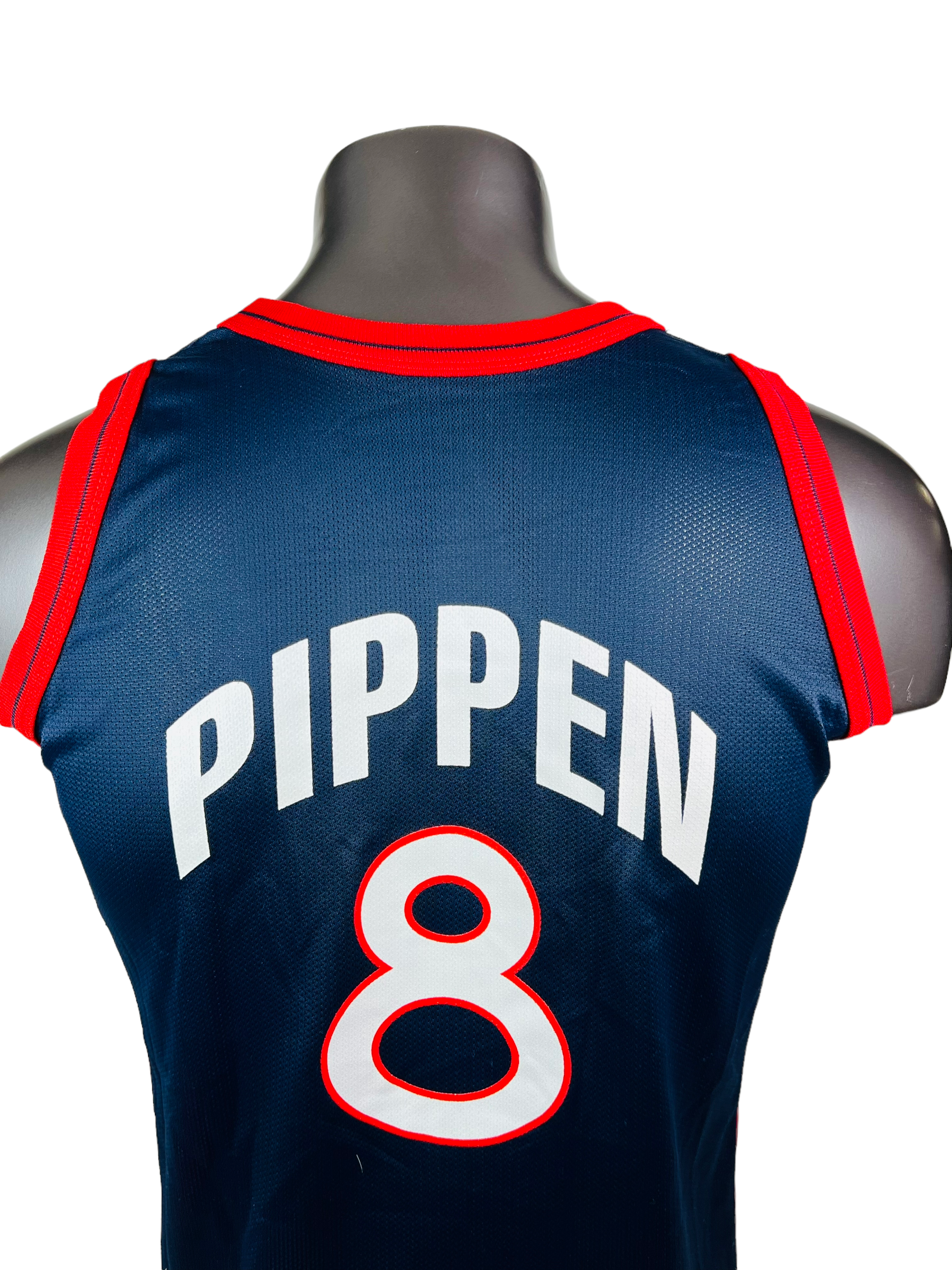 SCOTTIE PIPPEN DREAM TEAM II USA VINTAGE 1996 CHAMPION JERSEY