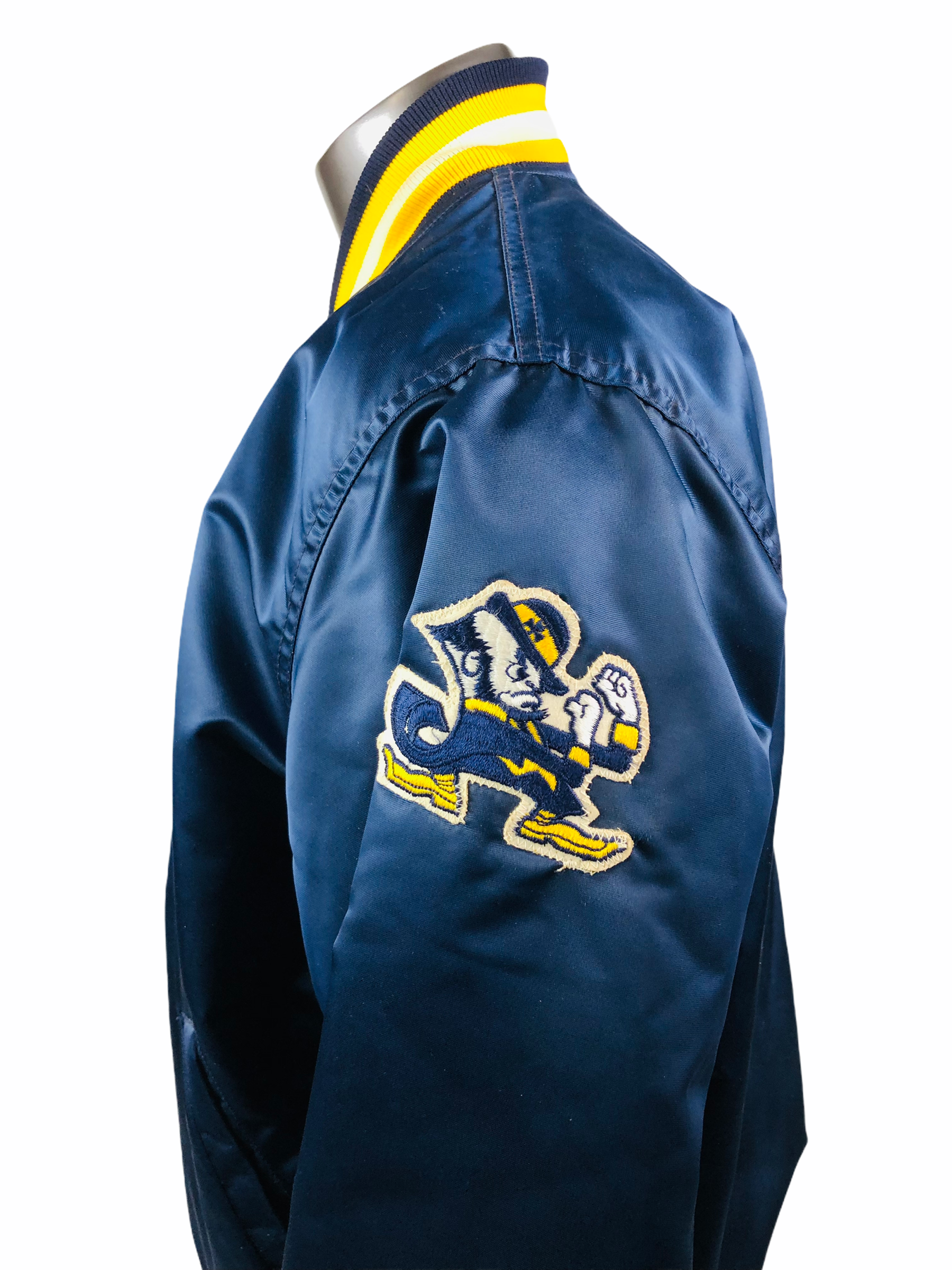 Notre dame sales starter jacket 90s