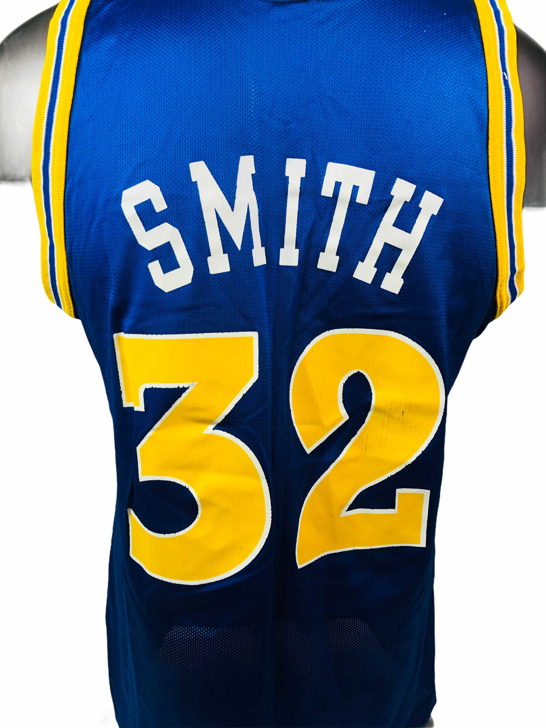 JOE SMITH GOLDEN STATE WARRIORS VINTAGE 1990'S CHAMPION JERSEY JOE SMITH GOLDEN STATE WARRIORS VINTAGE 1990'S CHAMPION JERSEY