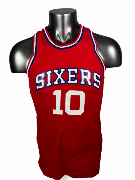 1980s Charles Barkley Philadelphia 76ers Sandknit NBA Jersey