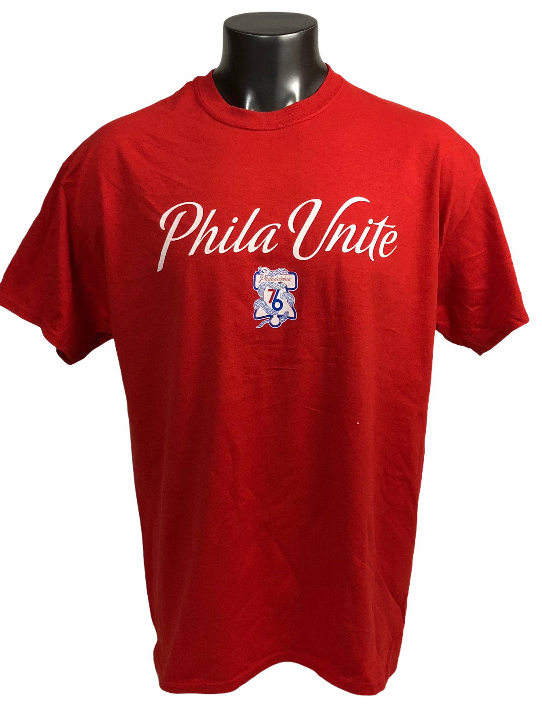 Men's Fanatics Branded Royal Philadelphia 76ers 2018 NBA Playoffs Slogan  T-Shirt