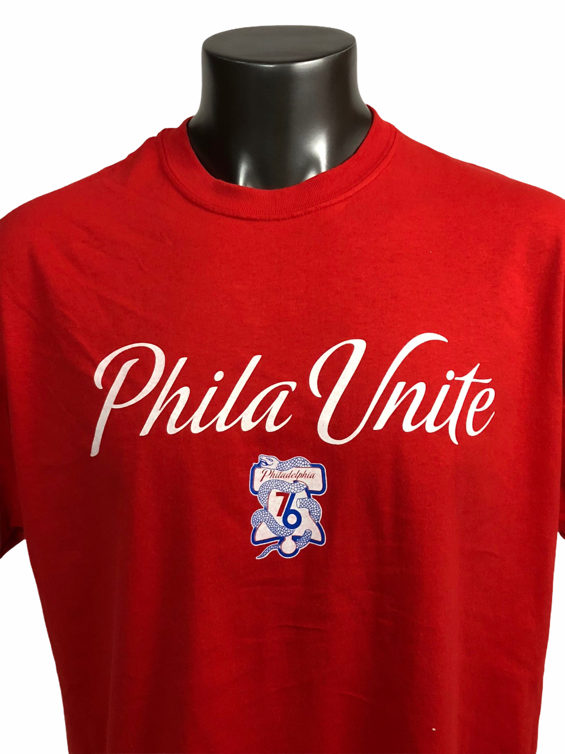 Men's Fanatics Branded Royal Philadelphia 76ers 2018 NBA Playoffs Slogan T- Shirt