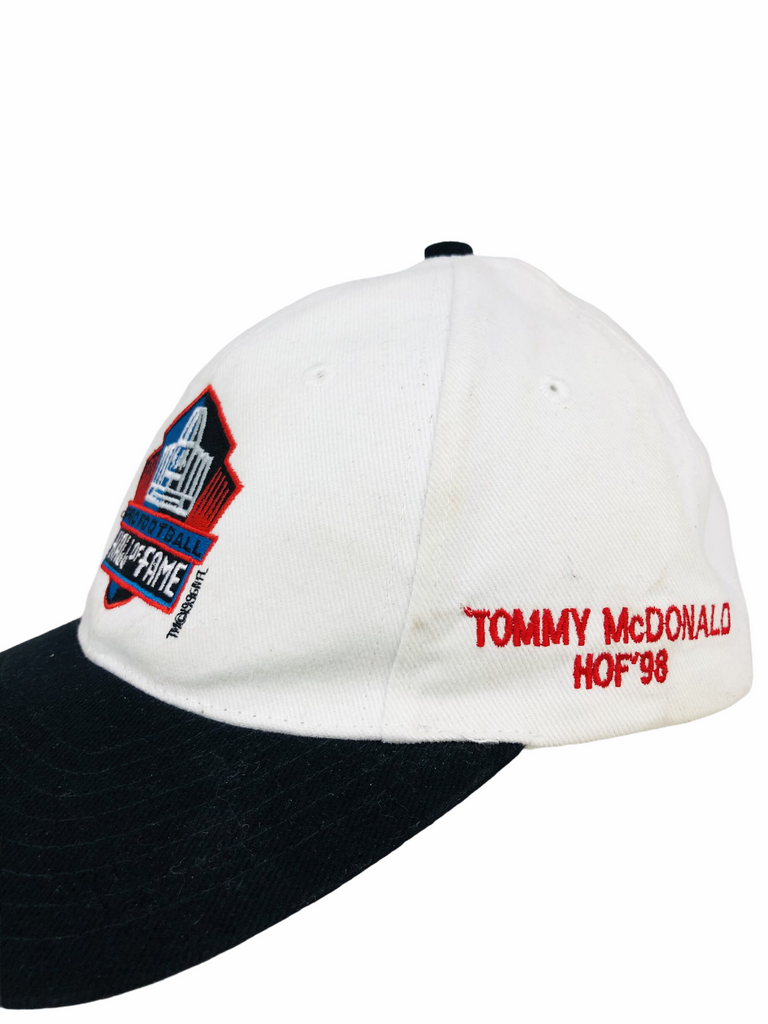 TOMMY MCDONALD PHILADELPHIA EAGLES VINTAGE 1998 HALL OF FAME REEBOK STRAPBACK ADULT HAT
