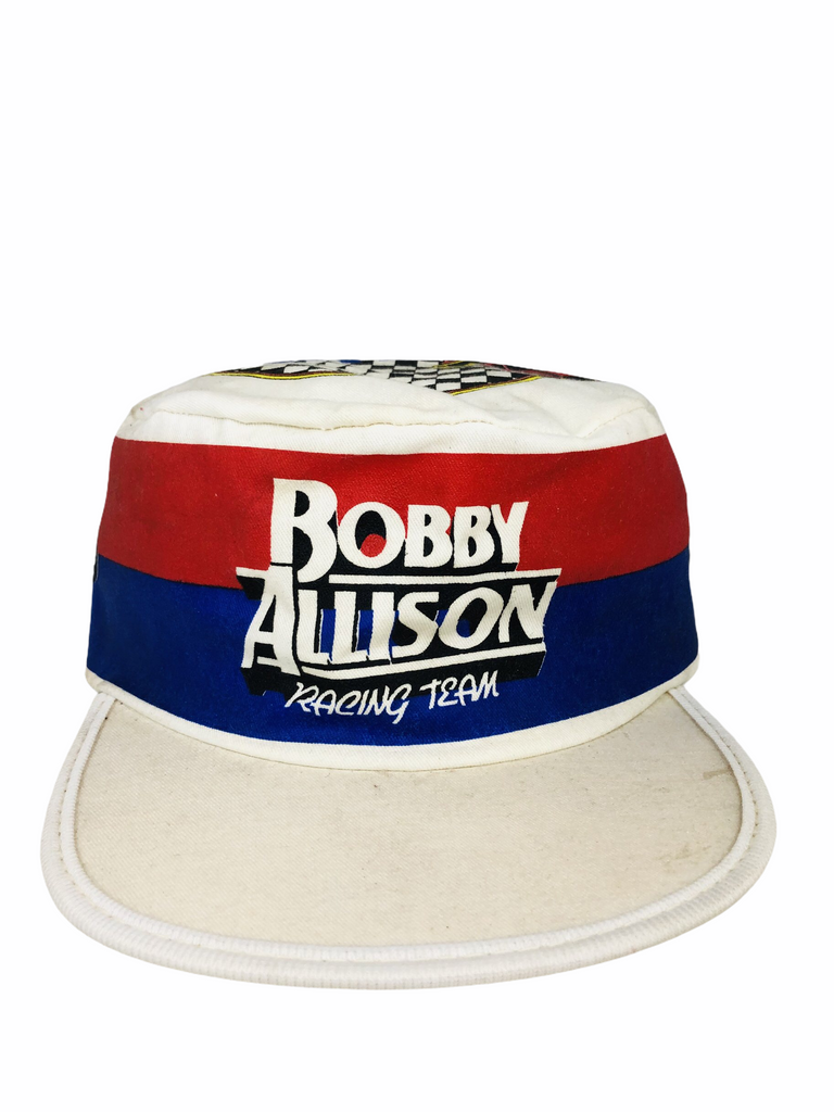 BOBBY ALLISON RACING TEAM VINTAGE 1980'S PAINTERS BUCKET ADULT HAT