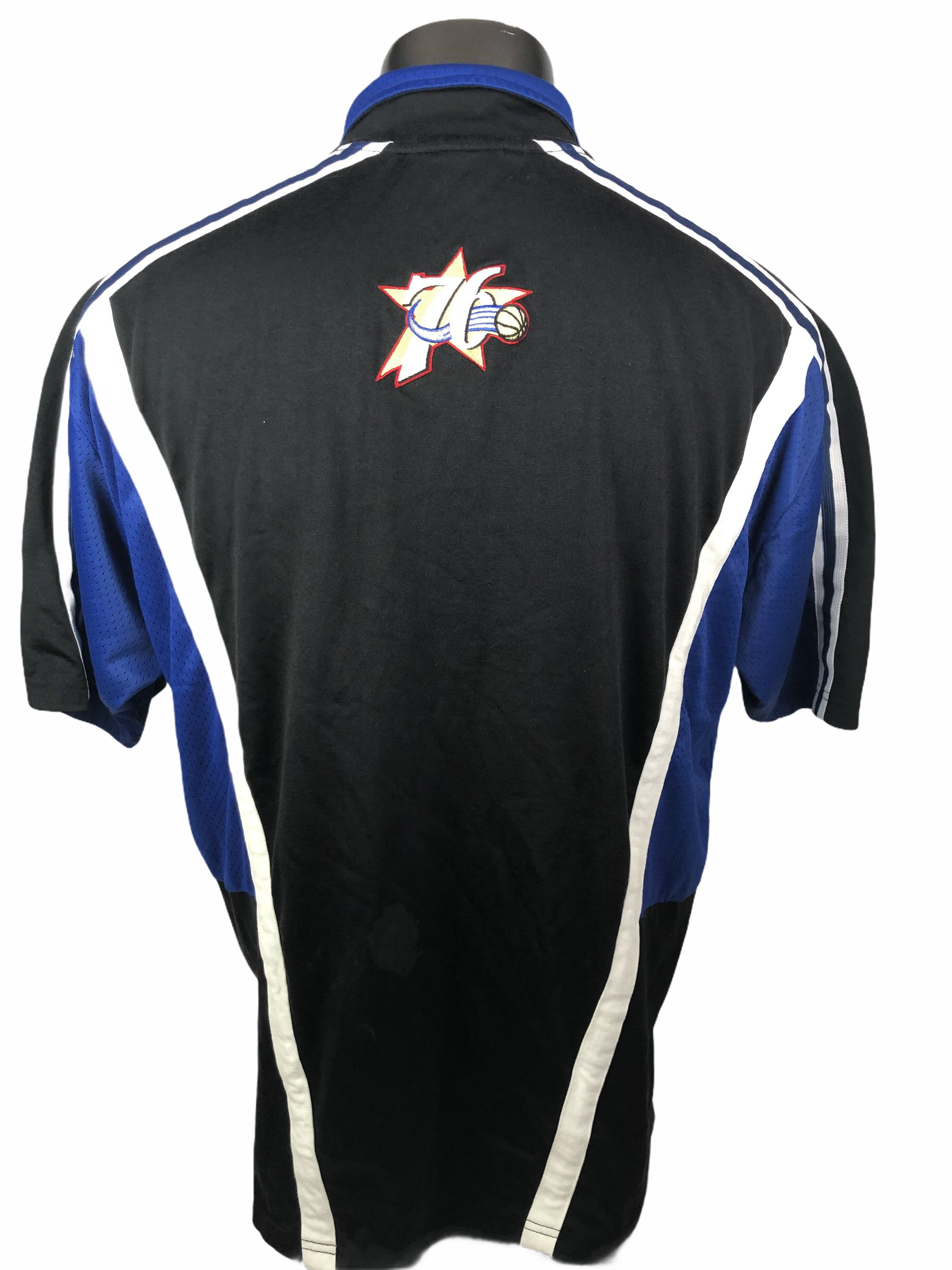 PHILADELPHIA SIXERS VINTAGE 1990 S AUTHENTIC CHAMPION WARMUP