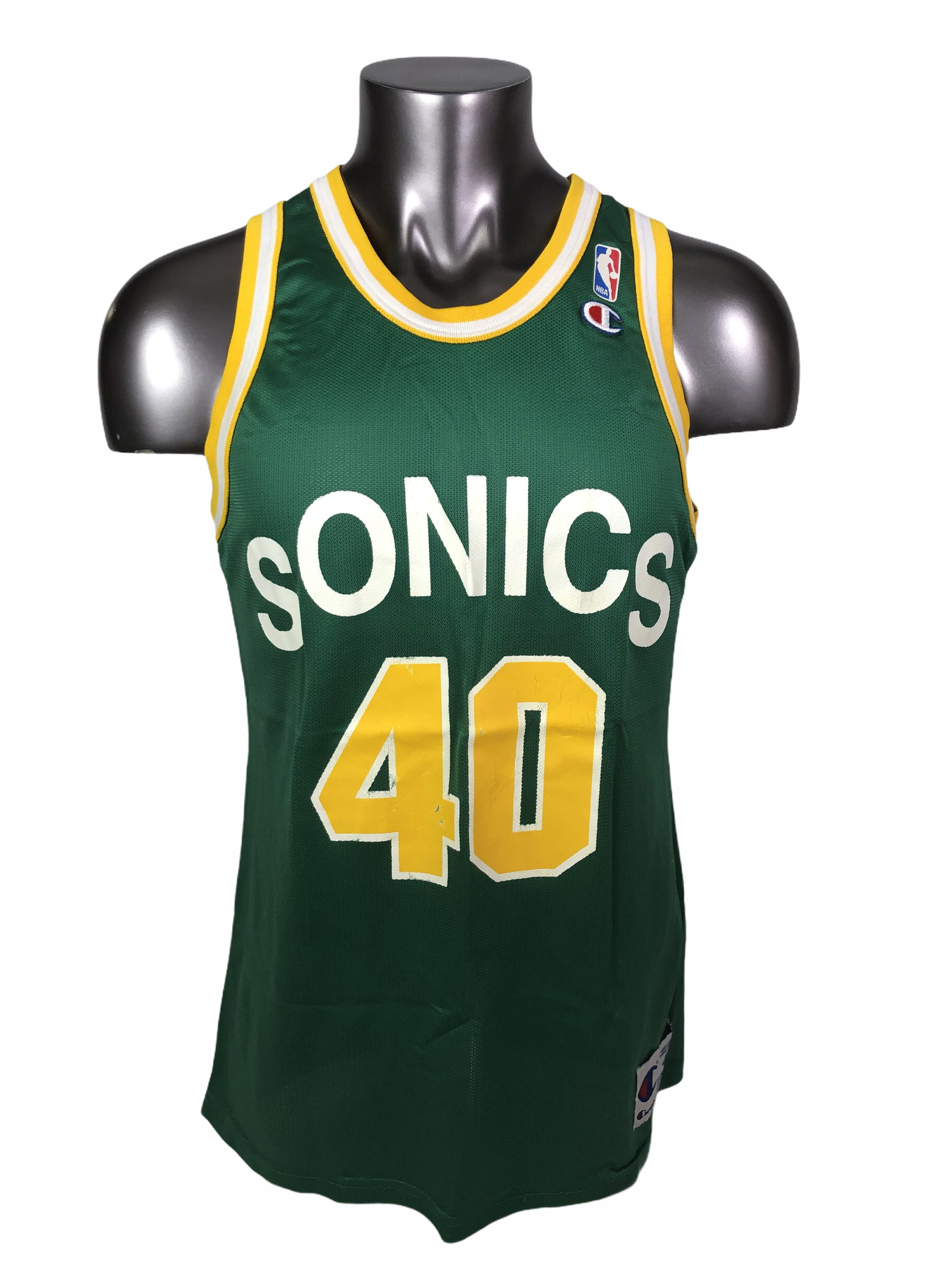 Vintage 90s Seattle SuperSonics Shawn Kemp Jersey by Champion – Thieves  Market Vintage