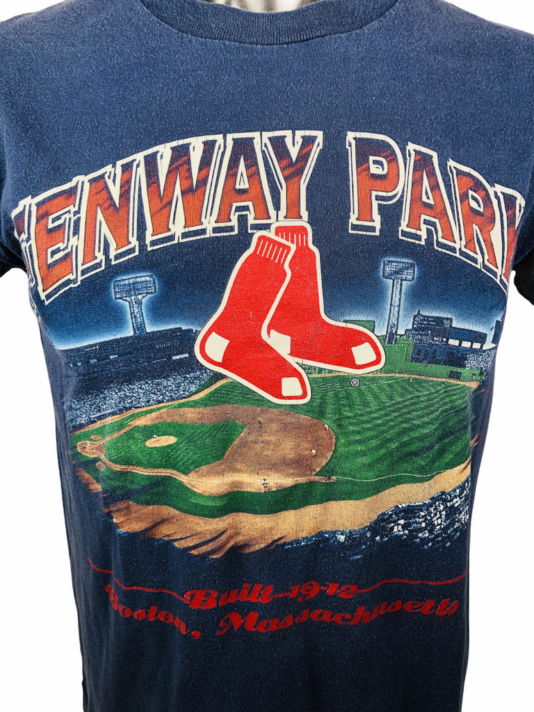BOSTON RED SOX VINTAGE 1990'S FENWAY PARK T-SHIRT YOUTH LARGE