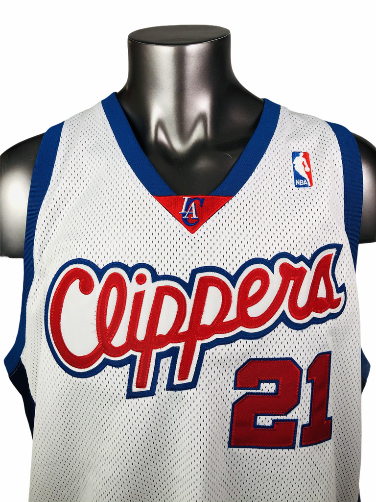DARIUS MILES LOS ANGELES CLIPPERS VINTAGE 2000'S AUTHENTIC CHAMPION JERSEY ADULT 56