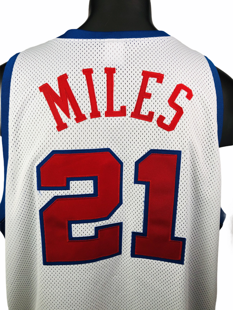 DARIUS MILES LOS ANGELES CLIPPERS VINTAGE 2000'S AUTHENTIC CHAMPION JERSEY ADULT 56