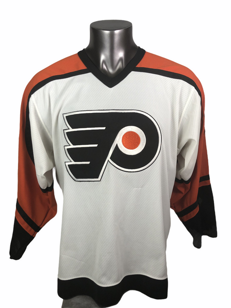 BERNIE PARENT  Philadelphia Flyers 1974 CCM Vintage Away NHL Hockey Jersey