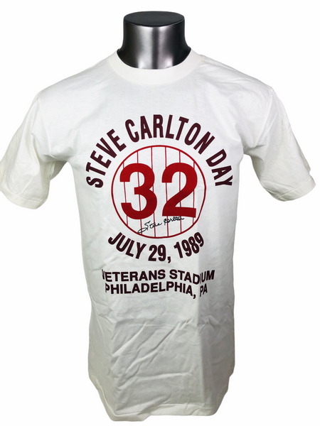 Authentic Youth Steve Carlton White Home Jersey - #32 Baseball St