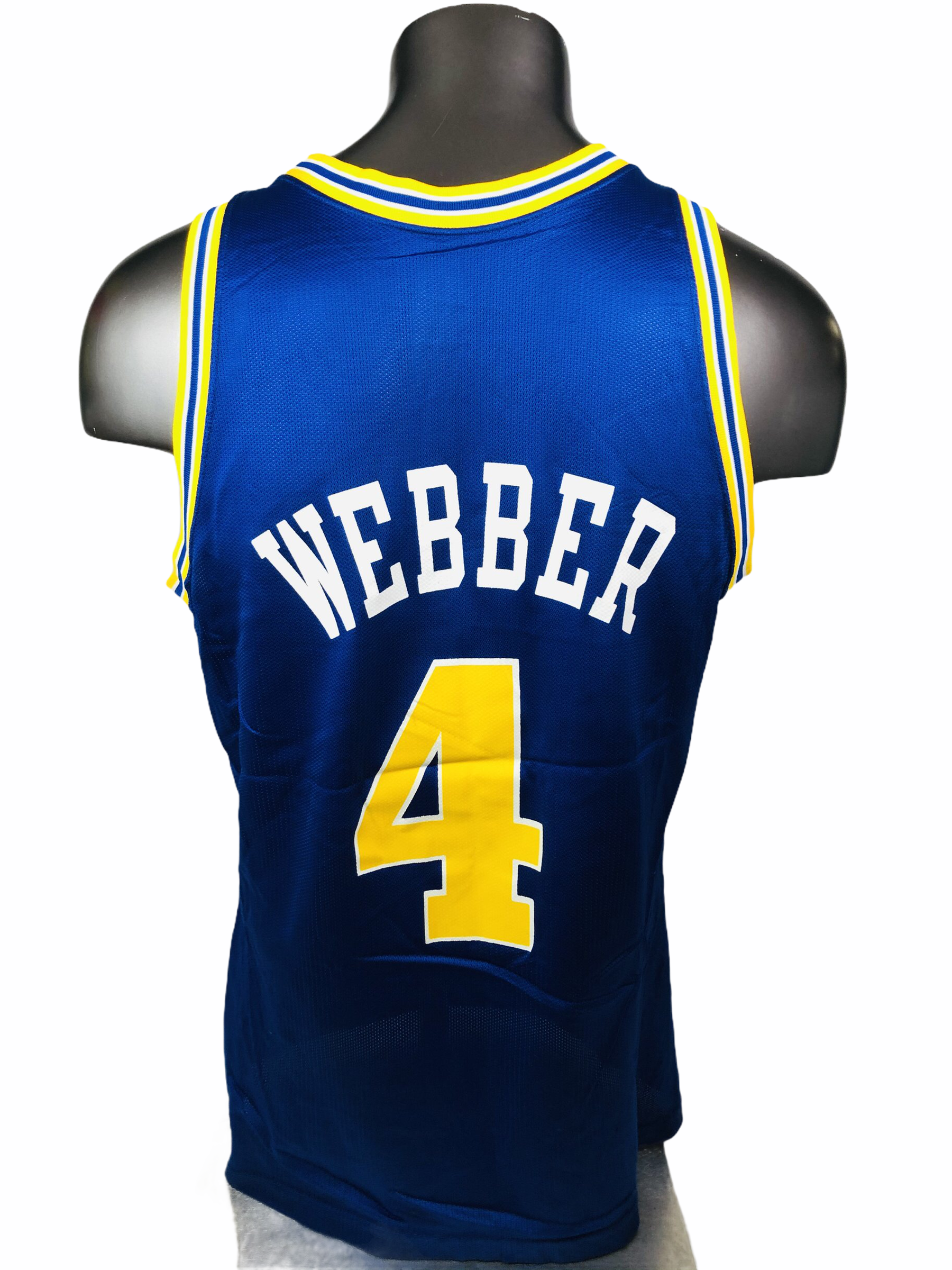 Vintage Champion Brand Golden State Warriors Chris Webber Jersey Size –  Yesterday's Attic
